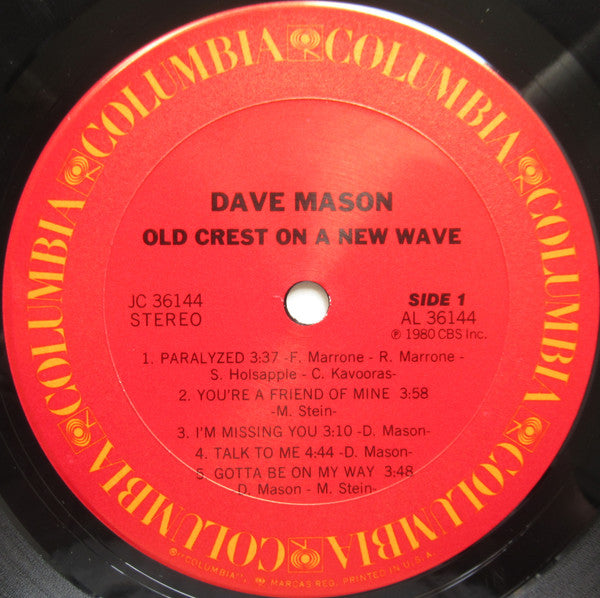 Old Crest On A New Wave