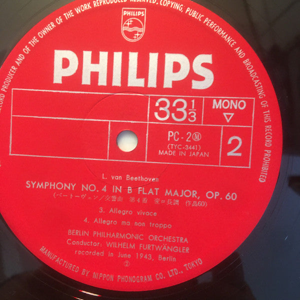 Symphony No. 4 In B Flat Major Op. 60