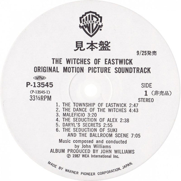 The Witches Of Eastwick (Original Motion Picture Soundtrack)