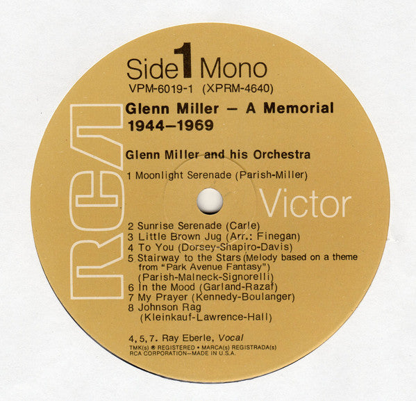 A Memorial 1944-1969