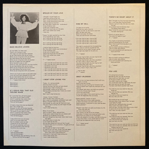 Songs Of Love = ソングス・オブ・ラブ