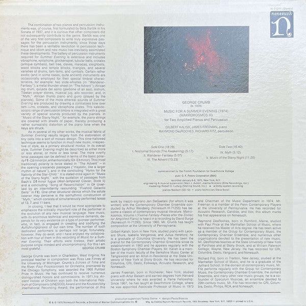 Music For A Summer Evening (Makrokosmos III)