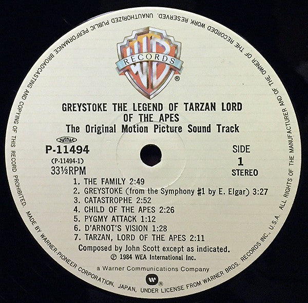 Greystoke : The Legend Of Tarzan, Lord Of Apes