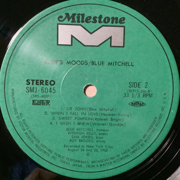 Blue's Moods = ブルース・ムーズ