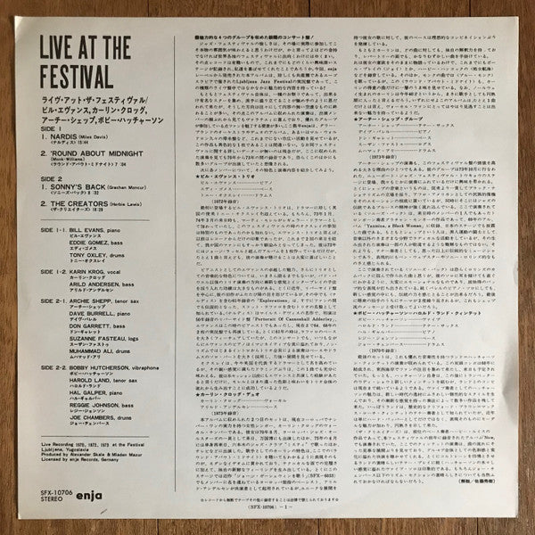 Live At The Festival