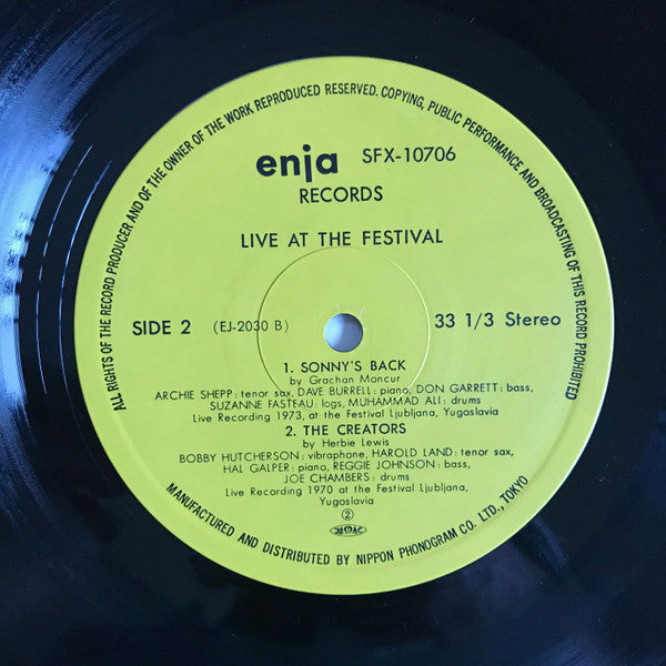 Live At The Festival