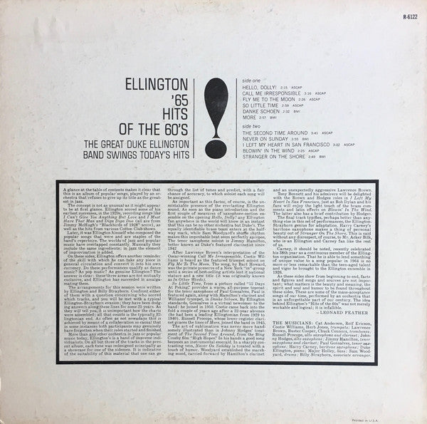 Ellington '65 (Hits Of The 60's)