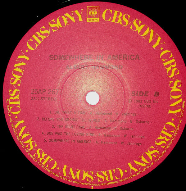 Somewhere In America