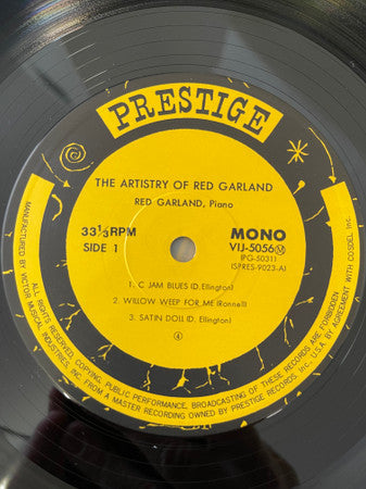 The Artistry Of Red Garland