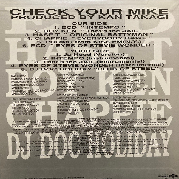Master Release: Check Your Mike by Various