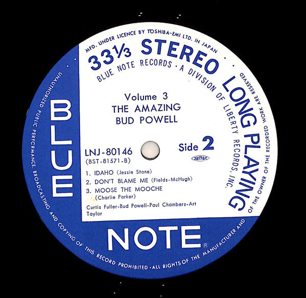The Amazing Bud Powell, Vol. 3 - Bud!