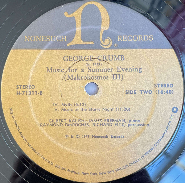 Music For A Summer Evening (Makrokosmos III)