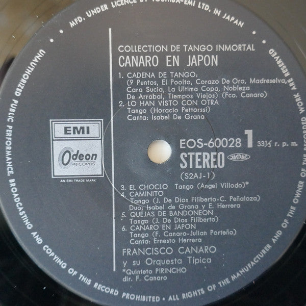 Canaro En Japón (Collection De Tango Inmortal)