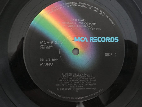 Satchmo A Musical Autobiography Of Louis Armstrong