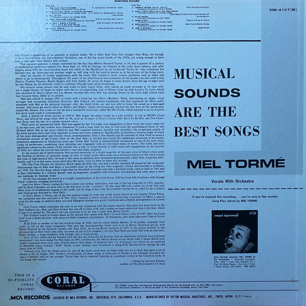 Musical Sounds Are The Best Songs