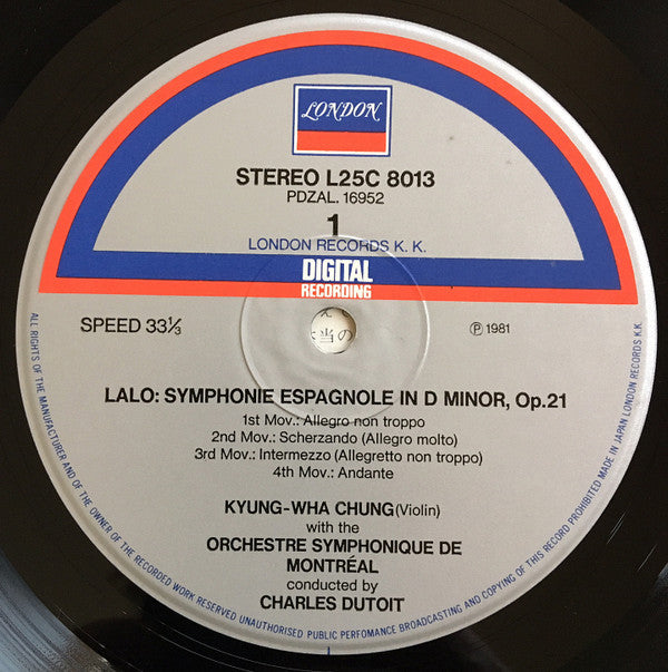 Lalo: Symphonie Espagnole • Saint Saëns: Violin Concerto No.1