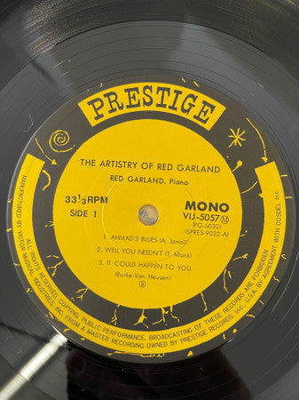The Artistry Of Red Garland