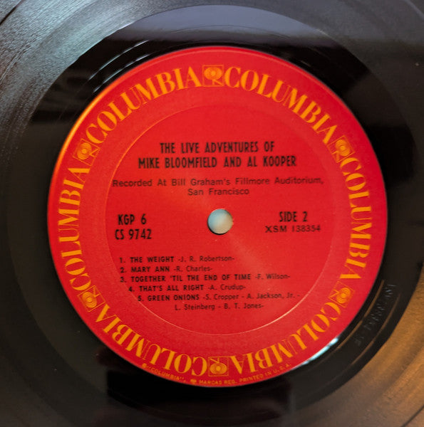 The Live Adventures Of Mike Bloomfield And Al Kooper