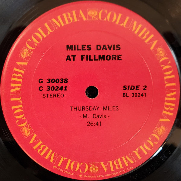 Miles Davis At Fillmore
