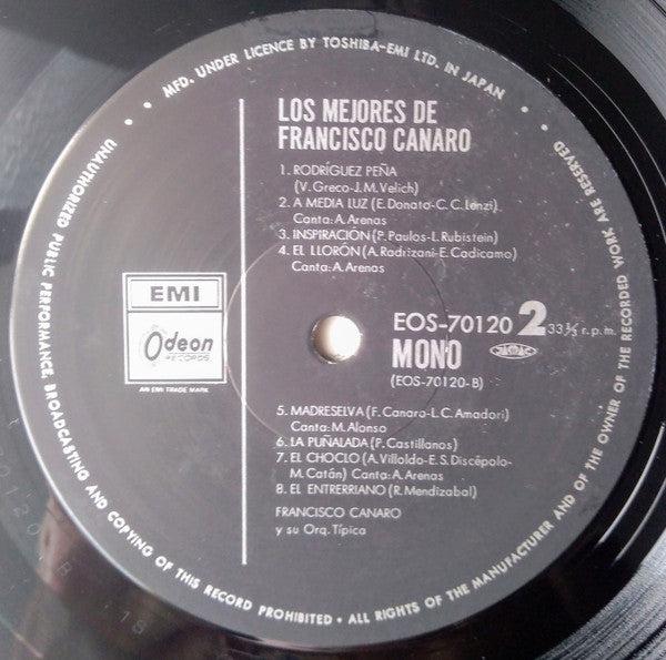 Los Mejores De Francisco Canaro