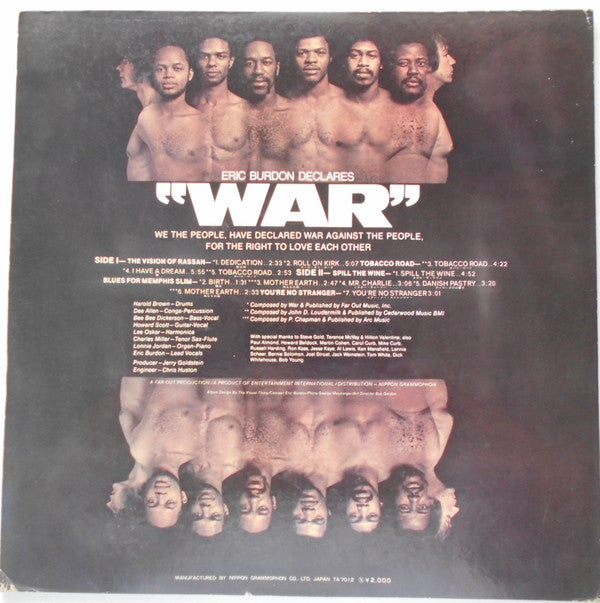 Eric Burdon Declares "War"