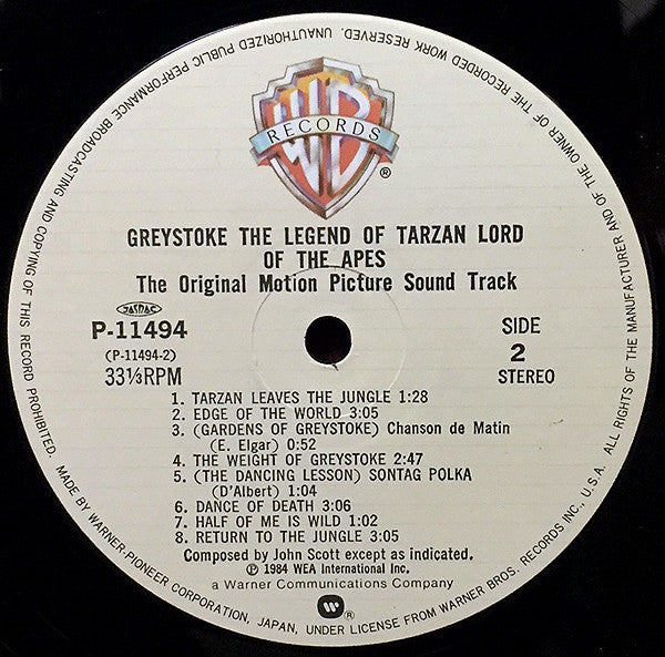 Greystoke : The Legend Of Tarzan, Lord Of Apes