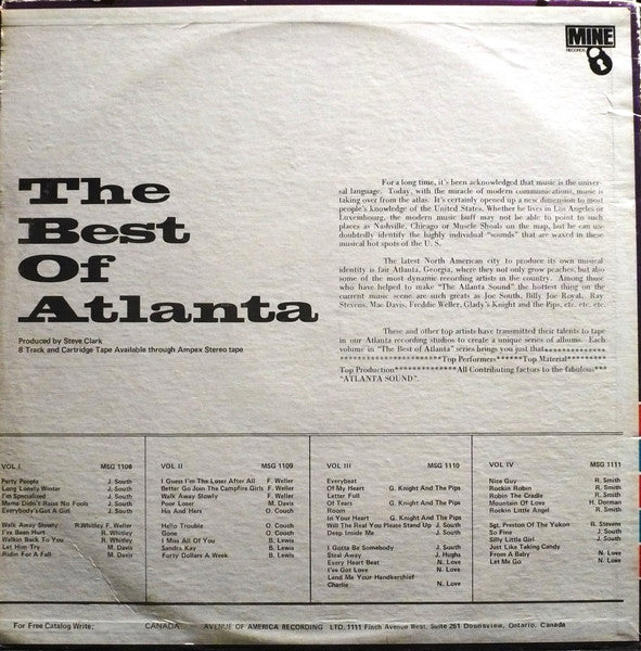 The Best Of Atlanta Vol. 4