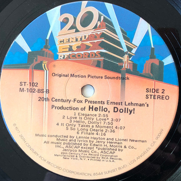 Hello Dolly! (Original Motion Picture Soundtrack Album)