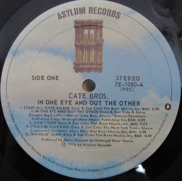 In One Eye And Out The Other