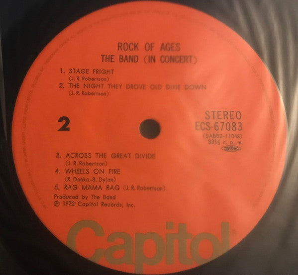 Rock Of Ages: The Band In Concert