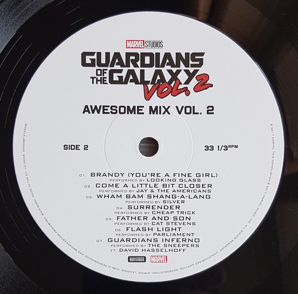 Guardians Of The Galaxy Vol. 2 Awesome Mix Vol. 2
