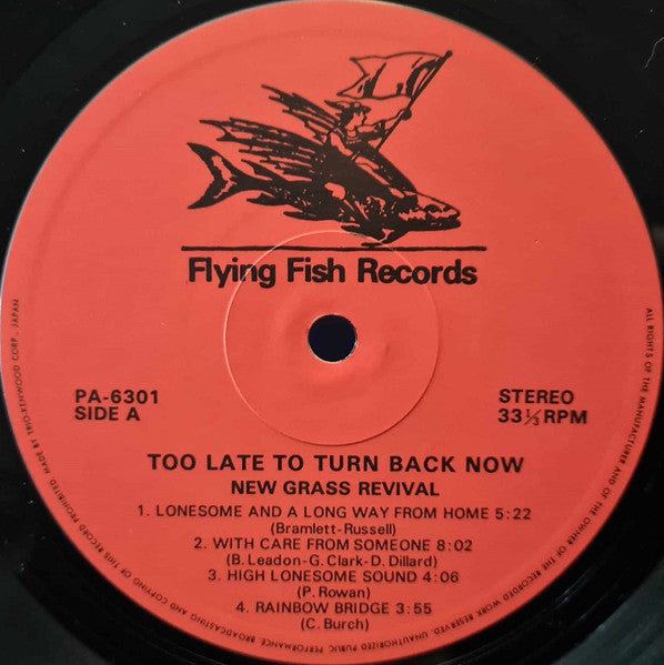 Too Late To Turn Back Now