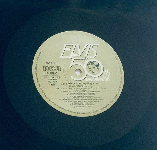 Love Me Tender / Flaming Star / Wild In The Country