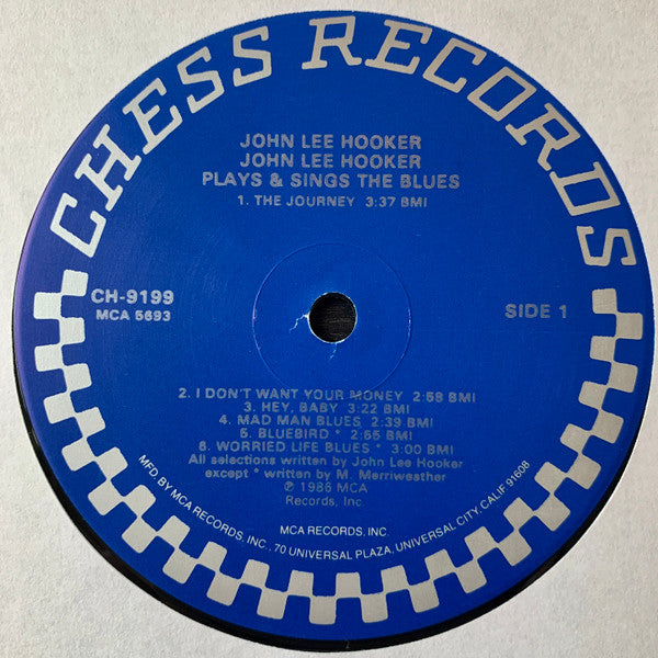 Plays & Sings The Blues