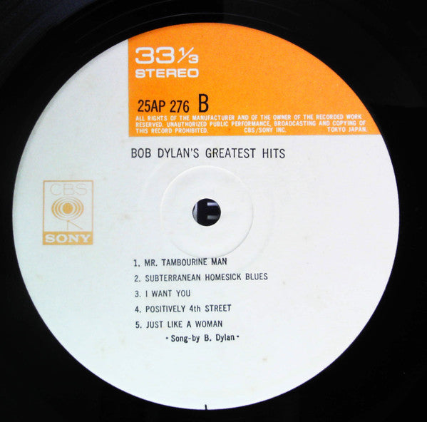 Bob Dylan's Greatest Hits
