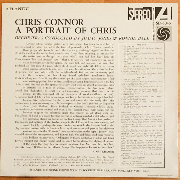 Release: A Portrait Of Chris-Vinyl-Japan-1984-P-7709-11697026