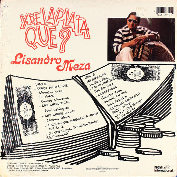 Master Release: Y De La Plata Que? by Lisandro Meza