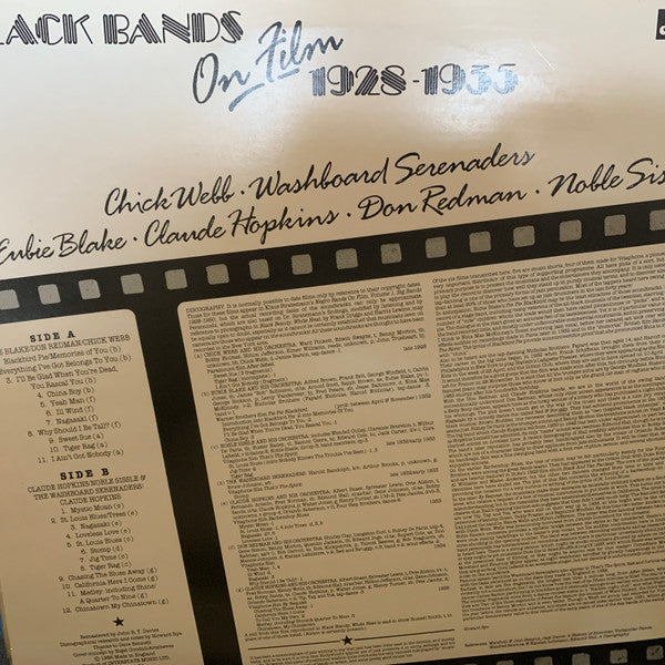 Black Bands On Film 1928-1935
