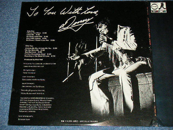 To You With Love, Donny