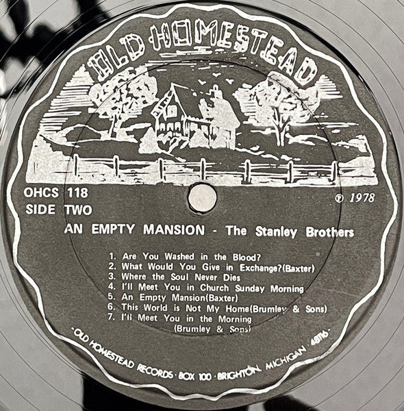 An Empty Mansion - In Memory Of Carter Stanley