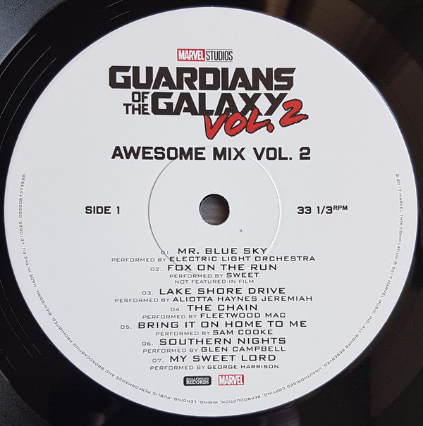Guardians Of The Galaxy Vol. 2 Awesome Mix Vol. 2