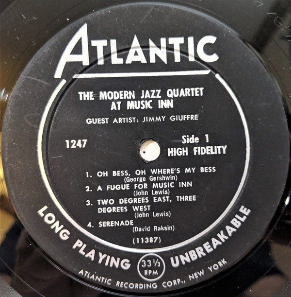 The Modern Jazz Quartet At Music Inn