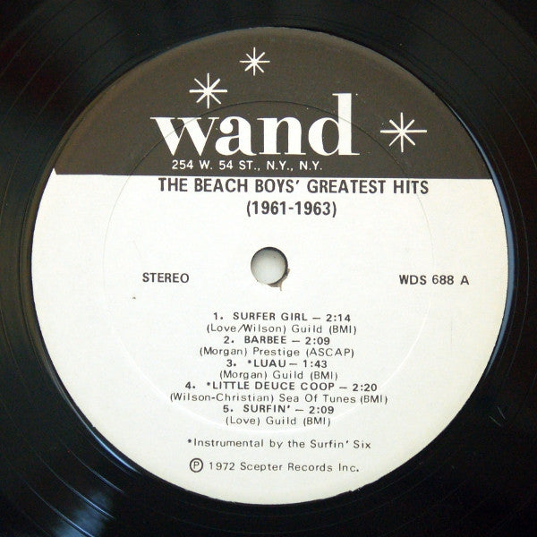 The Beach Boys' Greatest Hits (1961-1963)