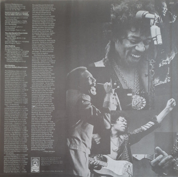 Historic Performances Recorded At The Monterey International Pop Festival