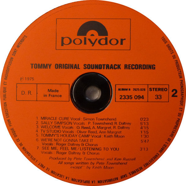 Tommy (Original Soundtrack Recording)