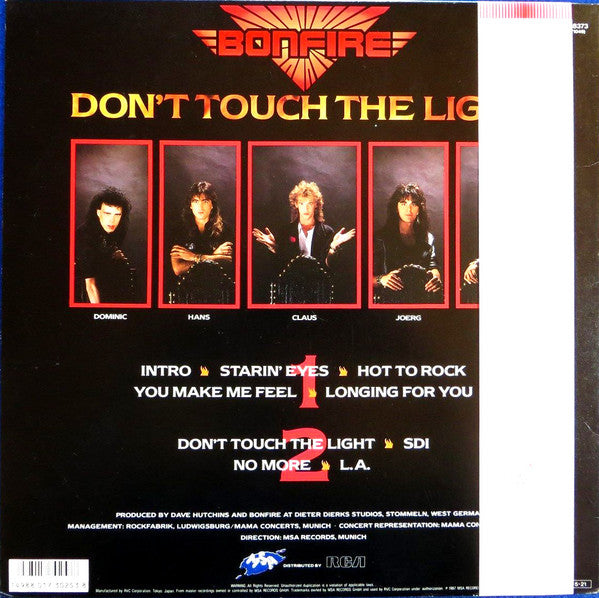 Don't Touch The Light