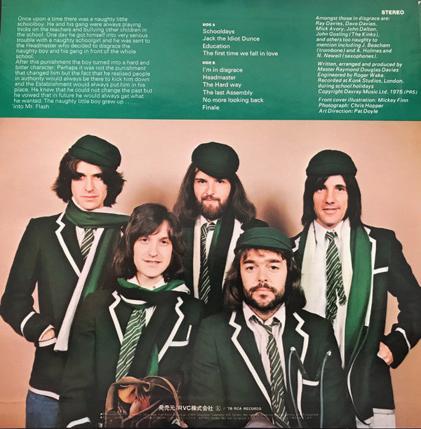 The Kinks Present Schoolboys In Disgrace