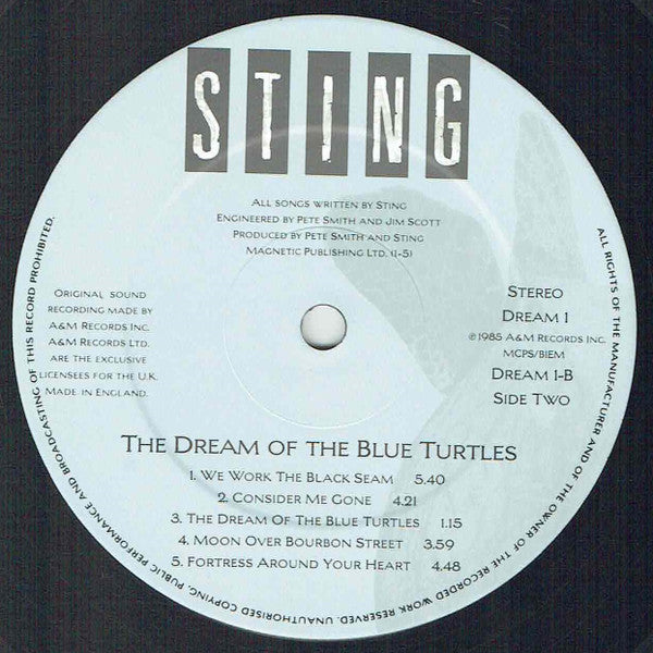 The Dream Of The Blue Turtles