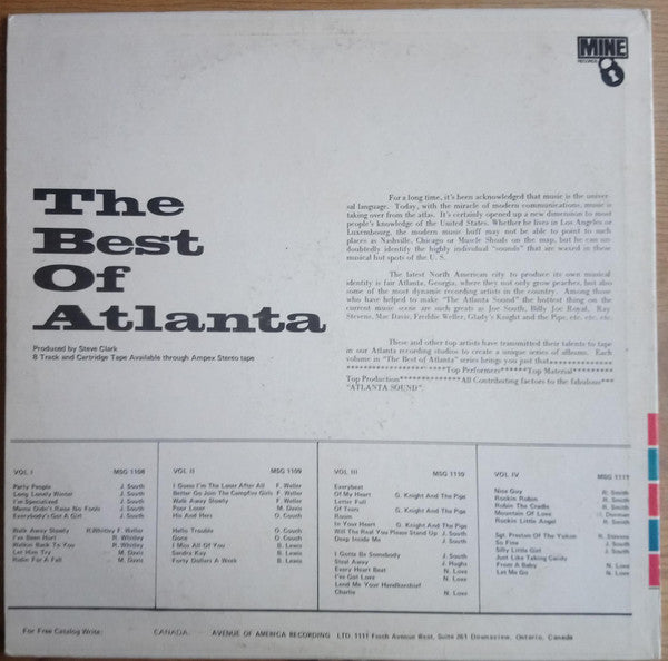 The Best Of Atlanta Vol.3