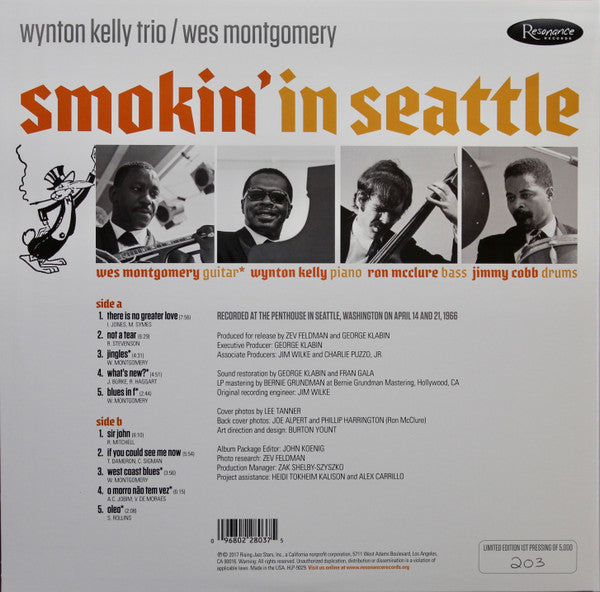 Smokin' In Seattle (Live At The Penthouse)